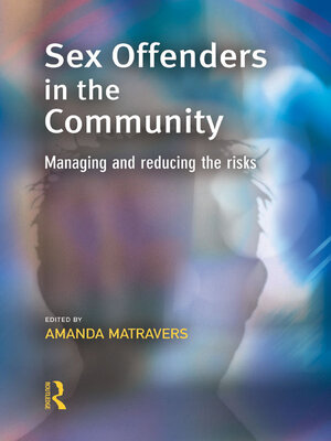 cover image of Sex Offenders in the Community